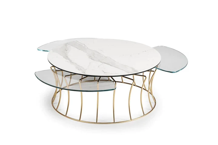 Tables basse design - Verre ou céramique - BONNE VIE