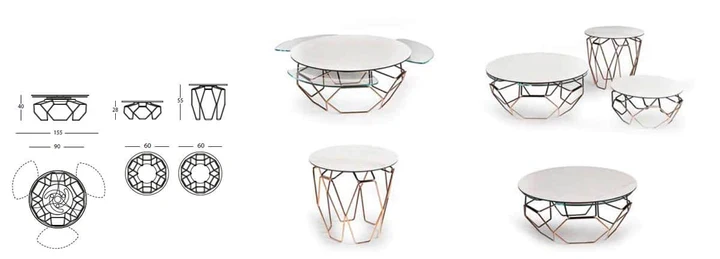 Table basse - design - HIVE