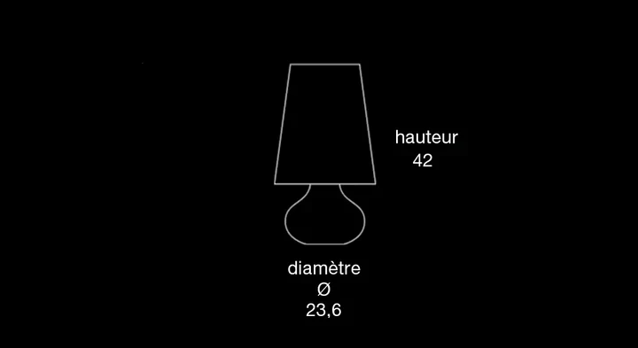 Lampe à poser - Kartell - Cindy