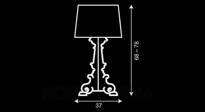Lampe à poser - Kartell - Bourgie