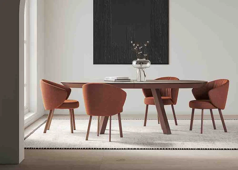 Table en céramique - fixe ou extensible - Esla