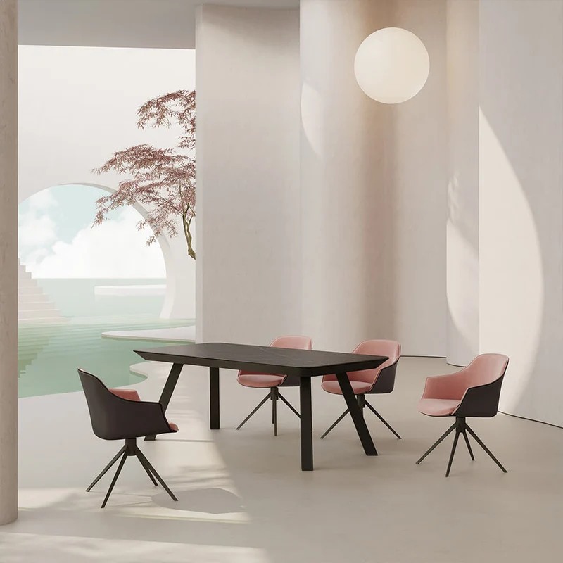 Table en céramique - fixe ou extensible - Esla