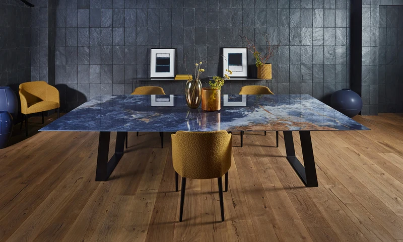 Table fixe ou extensible - Céramique ou béton - Paralog