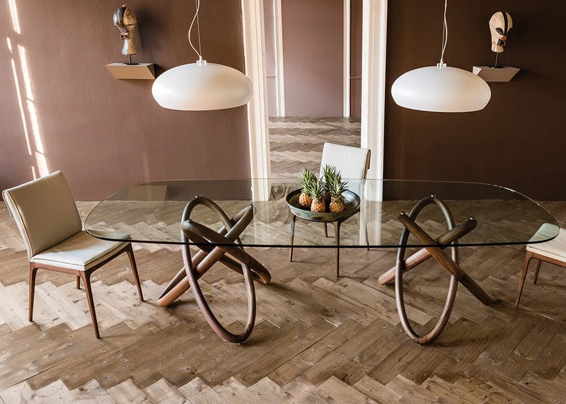 Table design - verre - Carioca