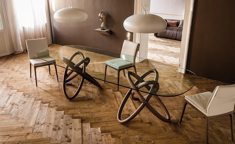 Table design - verre - Carioca