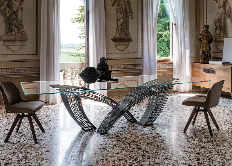 Table verre - design exclusif - Hystrix