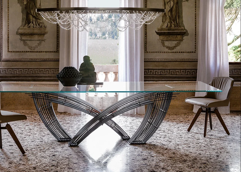 Table verre - design exclusif - Hystrix