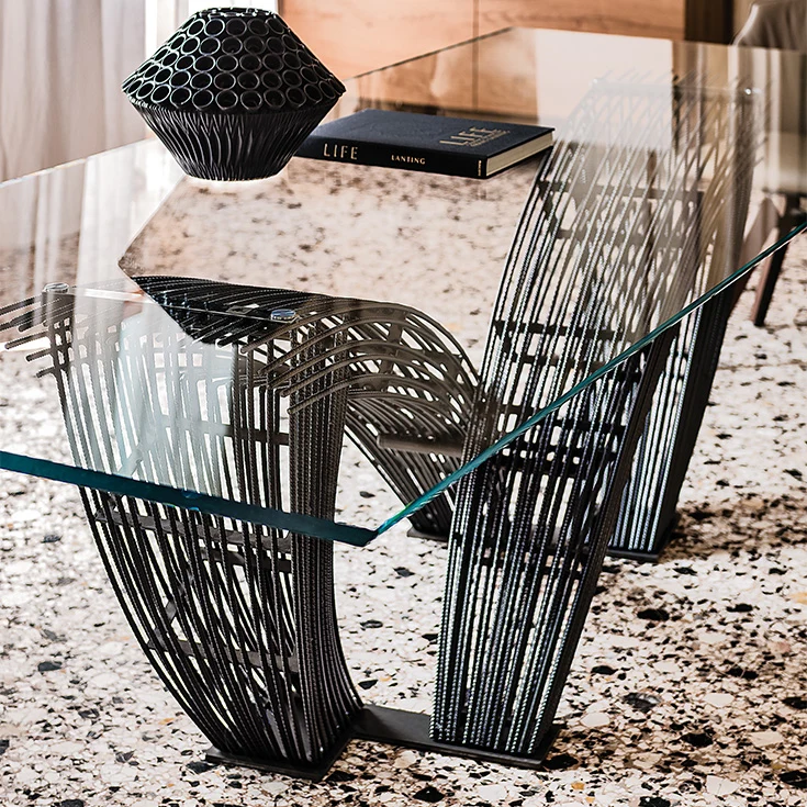 Table verre - design exclusif - Hystrix