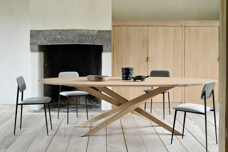 Table fixe - Design en Torsade - MIKADO