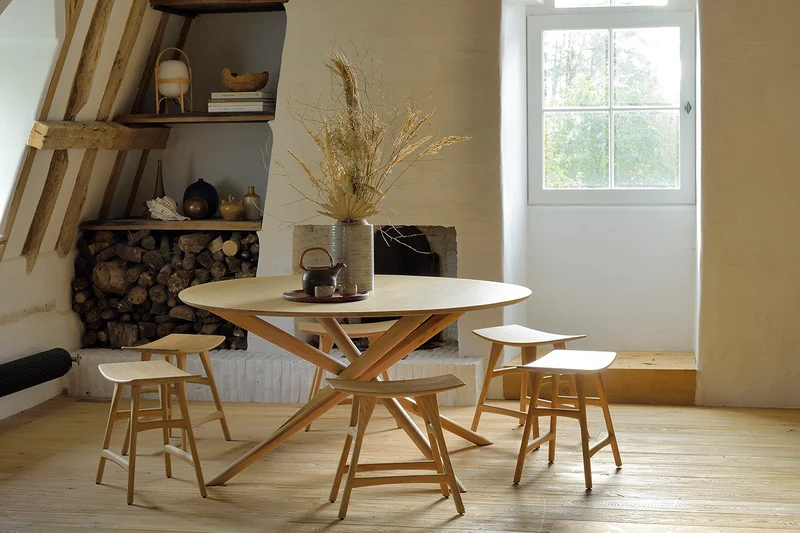 Table fixe - Design en Torsade - MIKADO