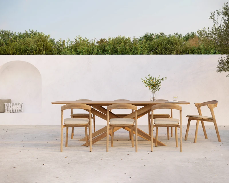 Table fixe - Design en Torsade - MIKADO