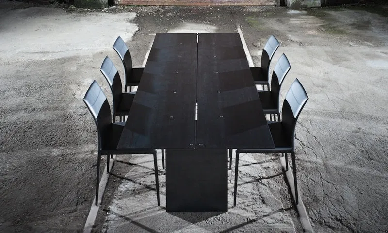 Table en acier - Style industriel - Foglia
