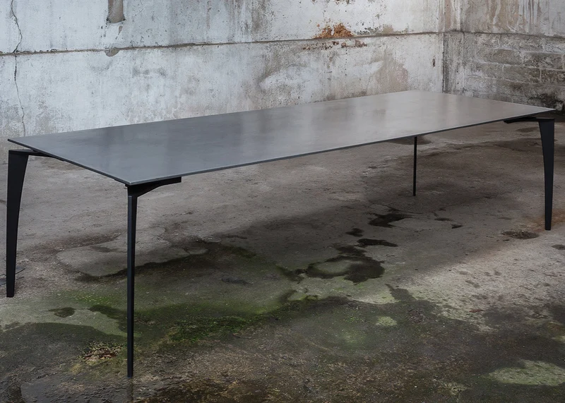 Table fixe ou extensible - Céramique ou béton - Tanami
