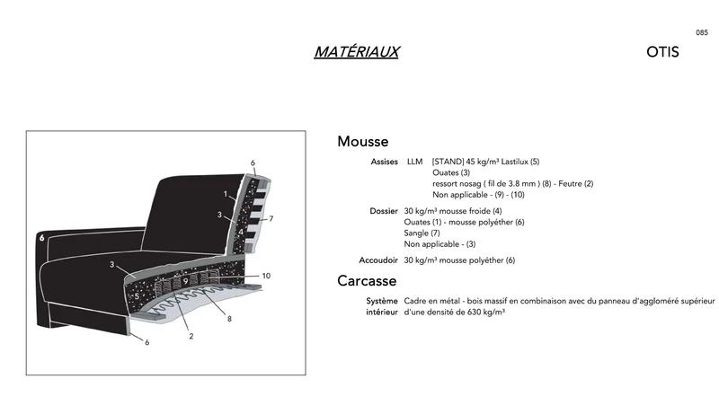 Fauteuil Moome - Marius