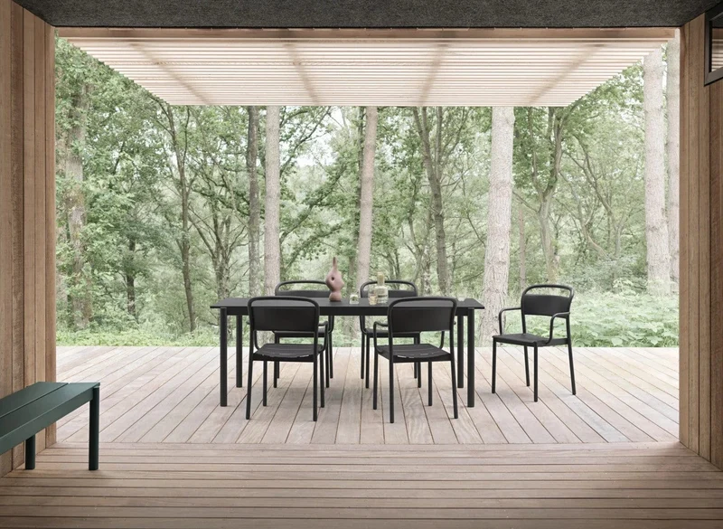 Table Outdoor Muuto - Linear