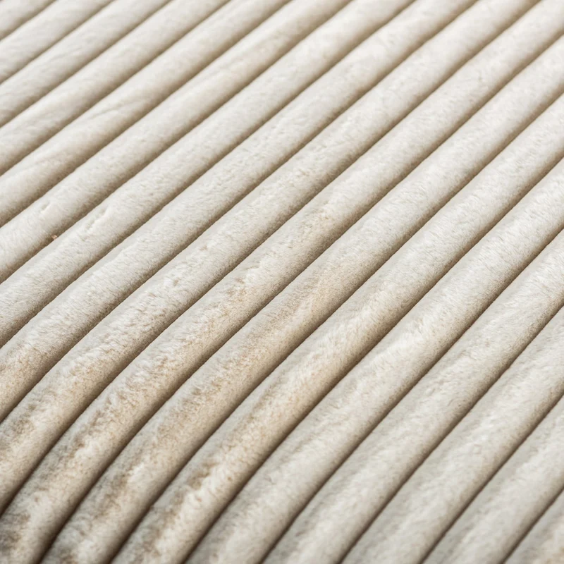 Canapé angle velours réversible tissu doux - VITO