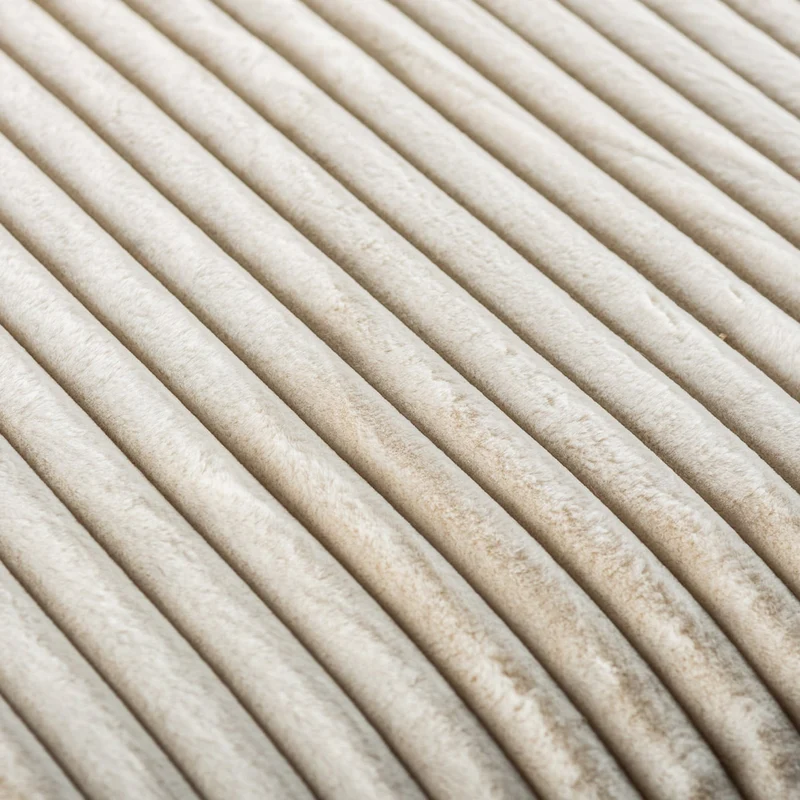 Canapé angle velours réversible tissu doux - VITO