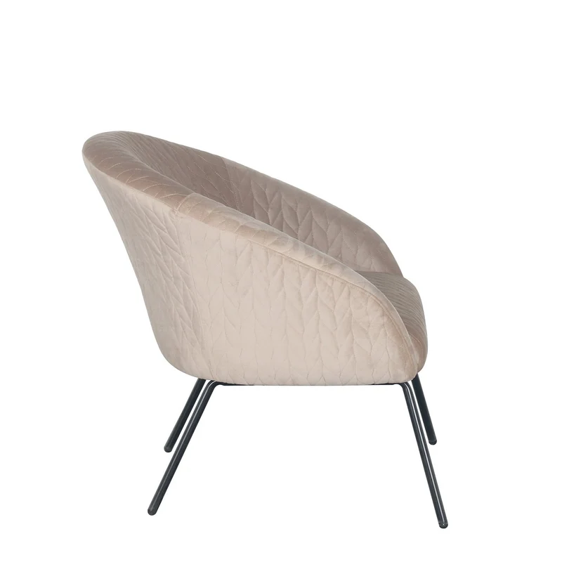 Fauteuil Stol en tissu haute qualité, 74x68xH74 cm