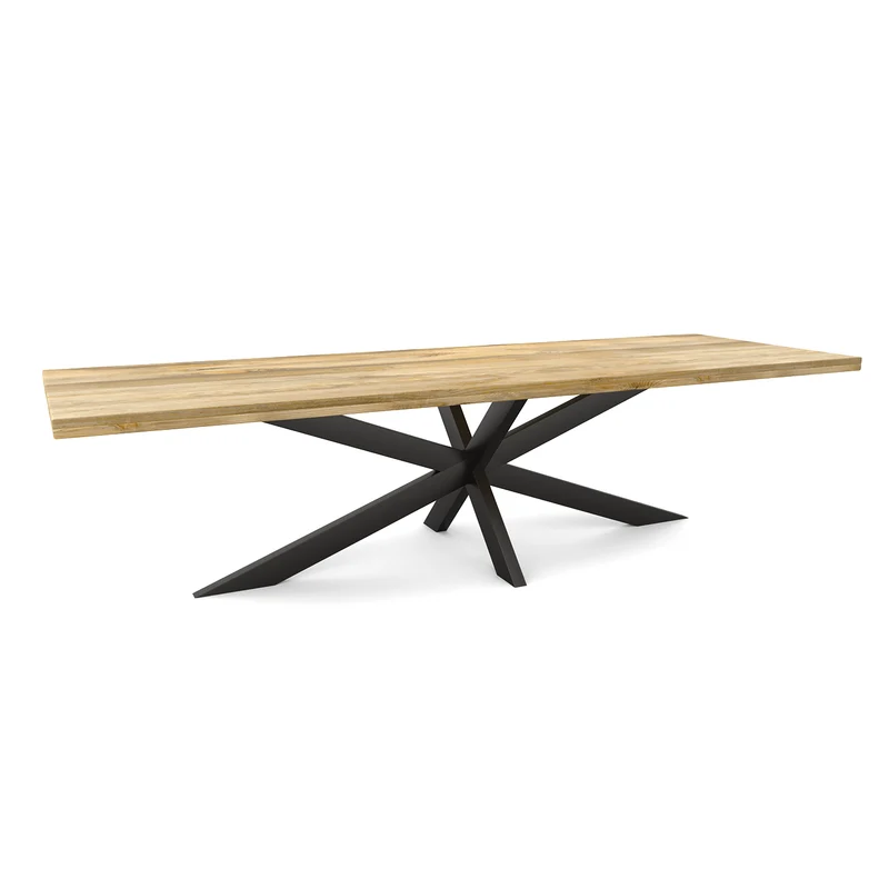 Table à manger en bois de manguier, H76cm - FLAVIA