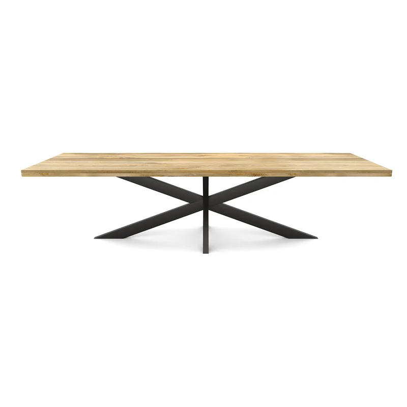 Table à manger en bois de manguier, H76cm - FLAVIA
