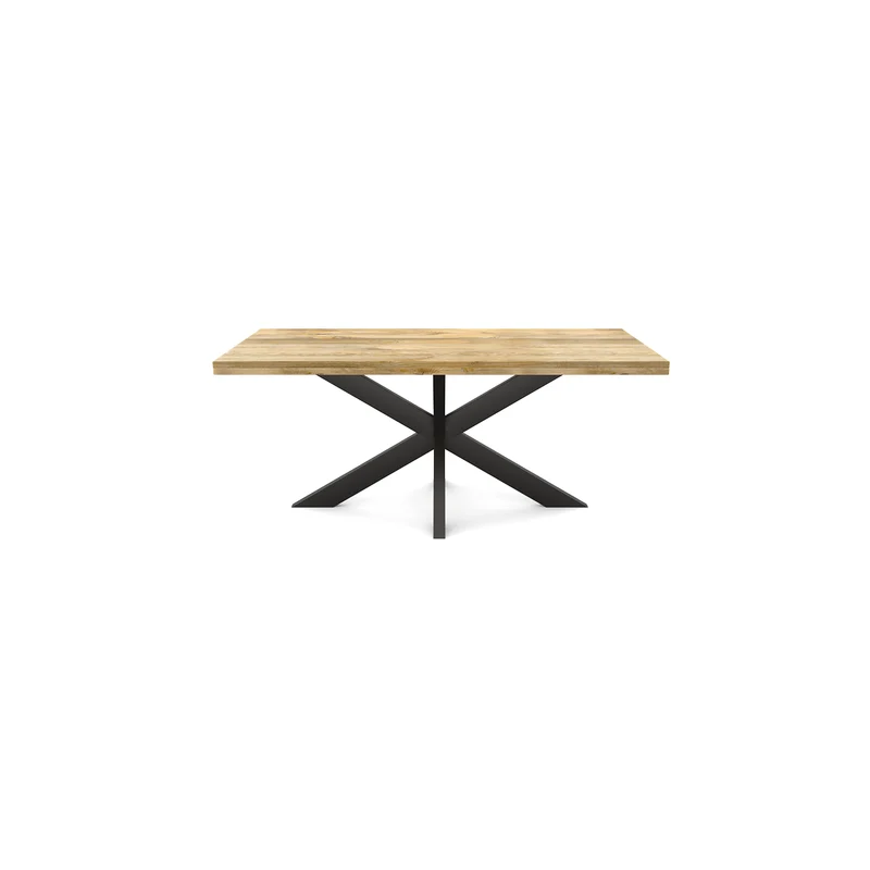 Table à manger en bois de manguier, H76cm - FLAVIA