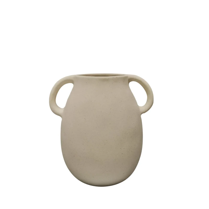 Vase en ceramique, 17,6x14,5xH18,2cm