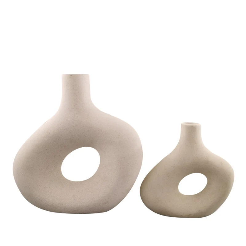 Vase en ceramique, 15,7x4,5xH15,9cm