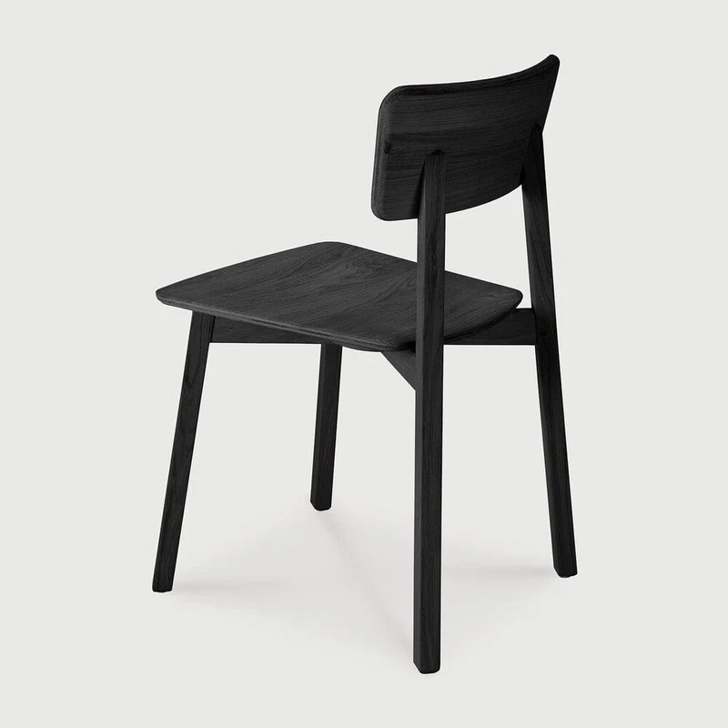 Chaise Ethnicraft - Casale (Noir)