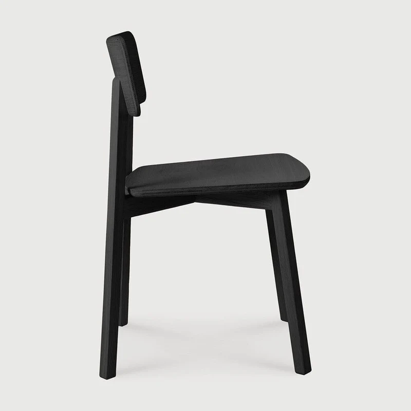 Chaise Ethnicraft - Casale (Noir)