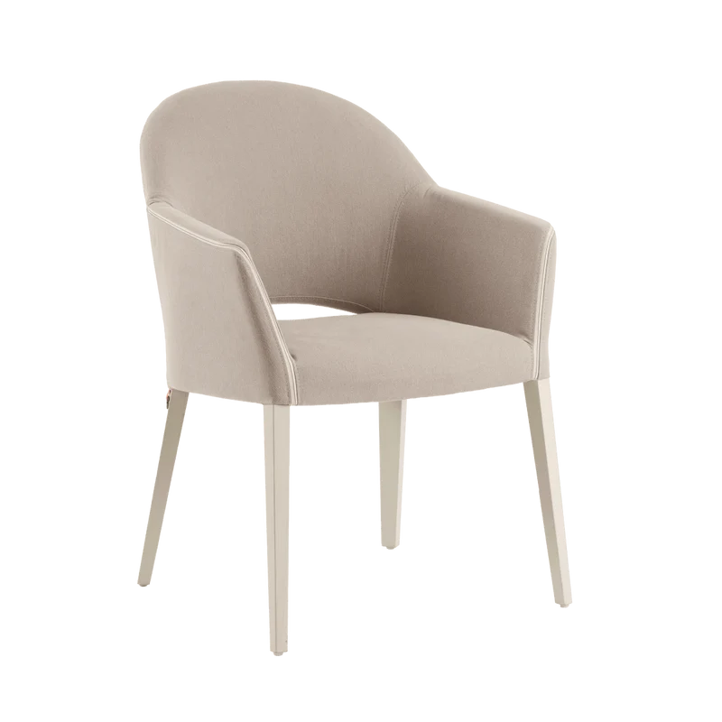 Chaise avec accoudoirs CUORI C0412