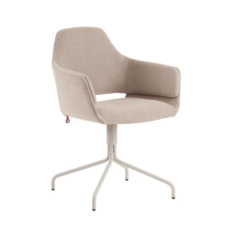 Chaise à accoudoirs pivotante LOTUS C1212