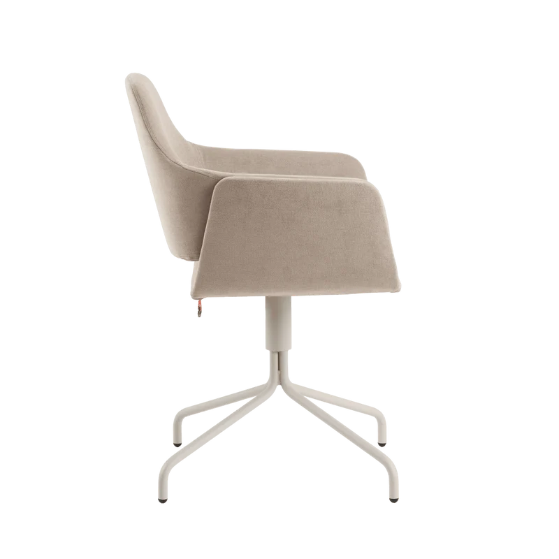 Chaise à accoudoirs pivotante LOTUS C1212
