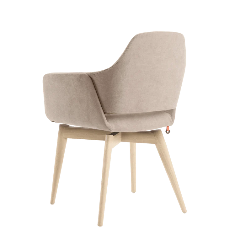 Chaise avec accoudoirs LOTUS C0212