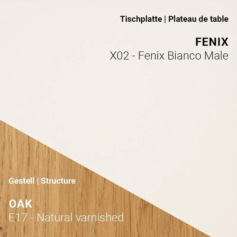 Table à manger TRAVA T2200 - Fenix & Chêne