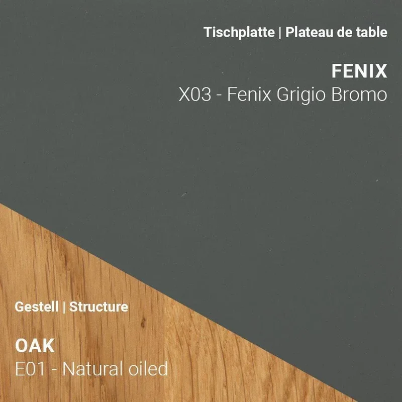 Table à manger TRAVA T2200 - Fenix & Chêne