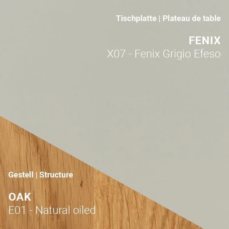 Table à manger TRAVA T2200 - Fenix & Chêne