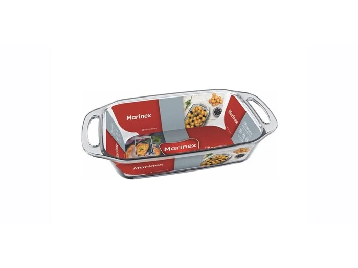 Rôtissoire rectangulaire en verre, 2,1L