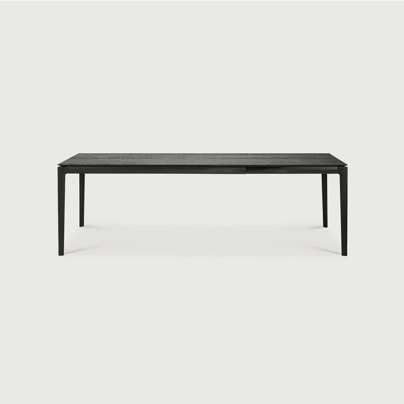 Table à manger extensible Ethnicraft - Bok chêne noir