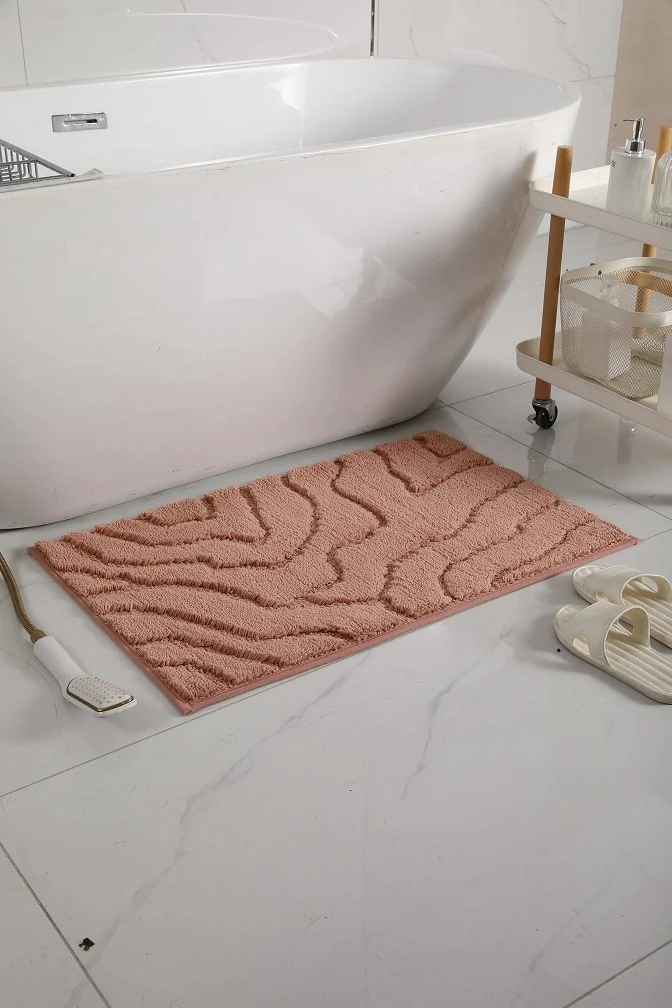 Tapis de douche sdb anti dérapant, 50x80cm