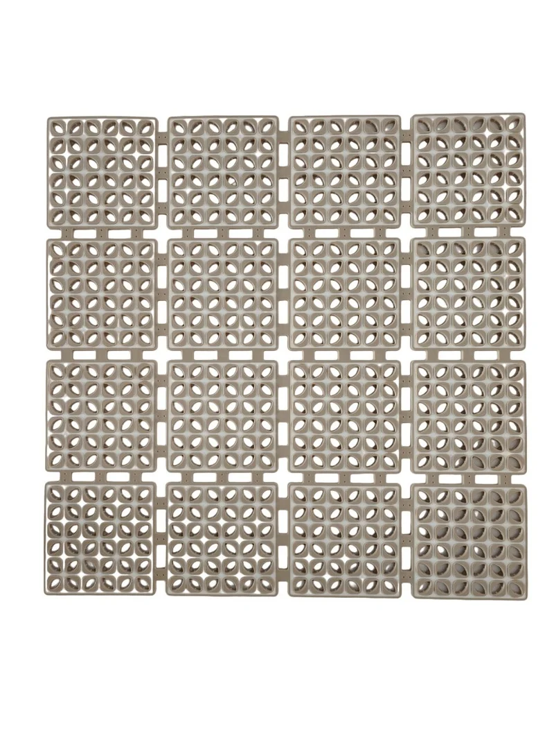 Tapis de douche sdb anti dérapant, 60x60cm
