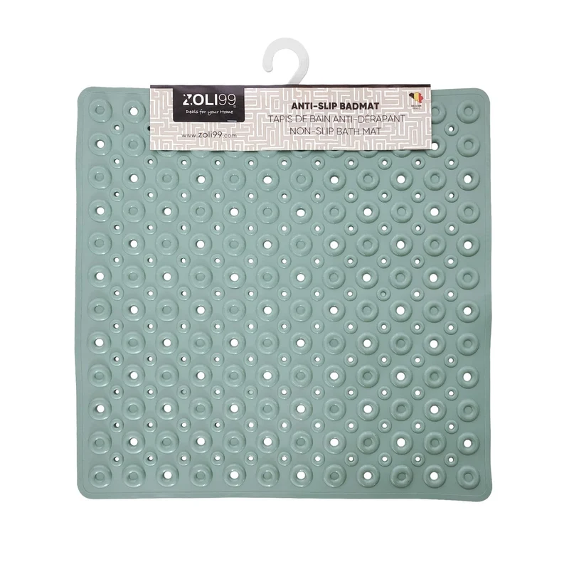 Tapis de douche sdb anti dérapant, 53x53cm