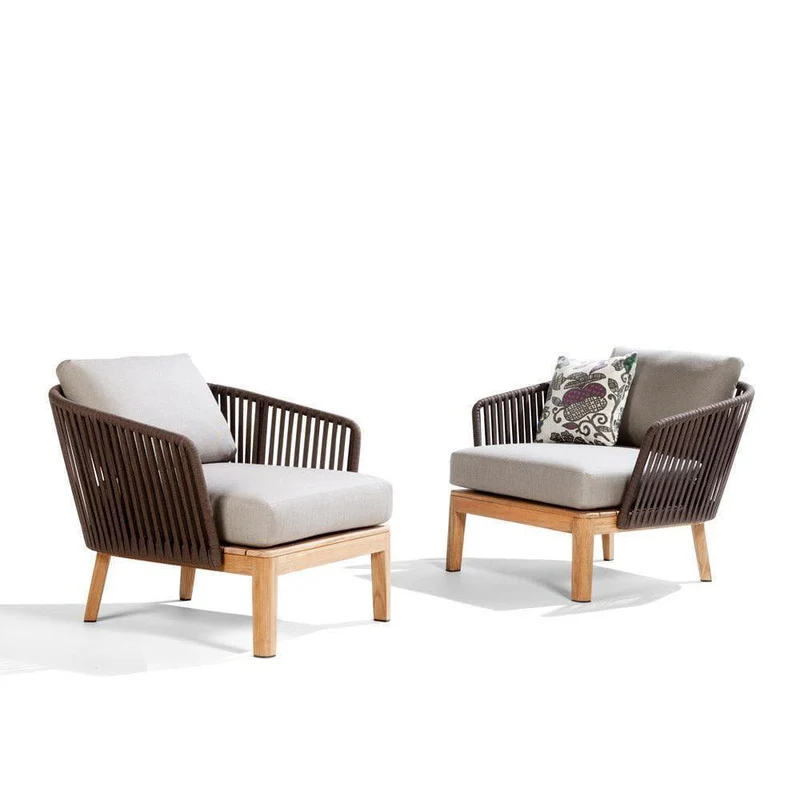 Fauteuil MOOD - brun terre