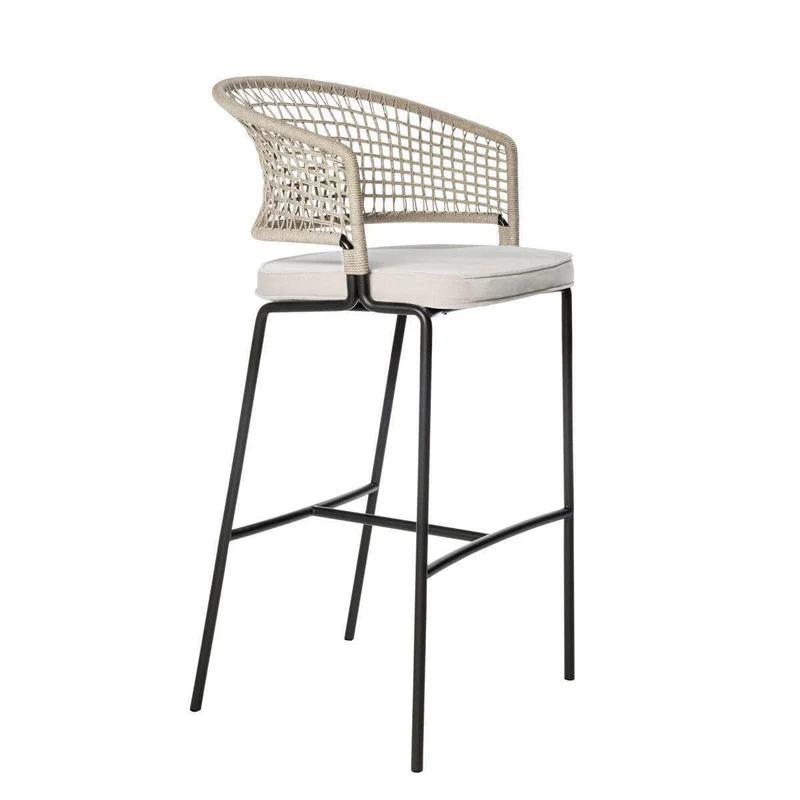 Tabouret de bar Ctr - wenge / linge