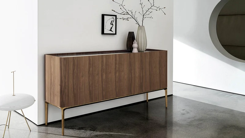 Slim buffet avec 4 portes