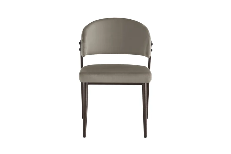 Chaise LAMIA effet noyer