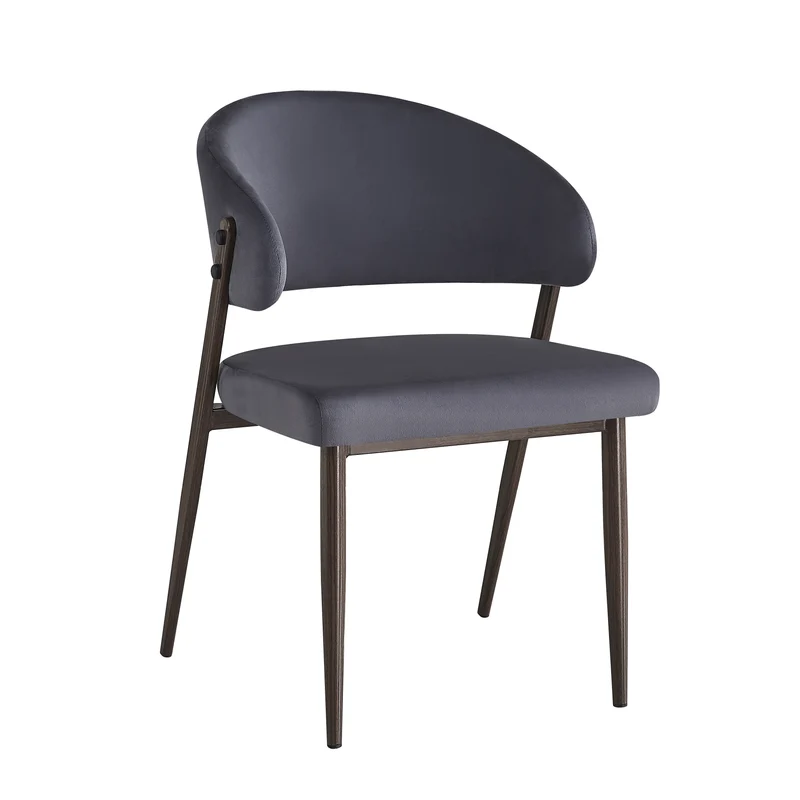 Chaise LAMIA effet noyer