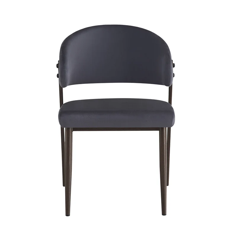 Chaise LAMIA effet noyer