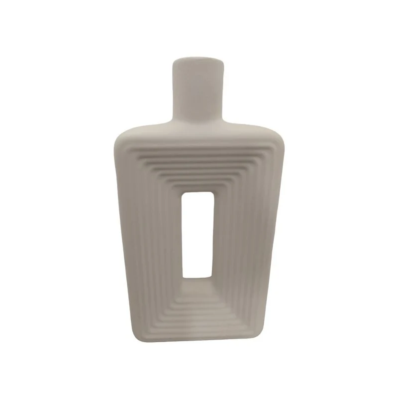 Vase en ceramique, 15,5x6xH28,5cm