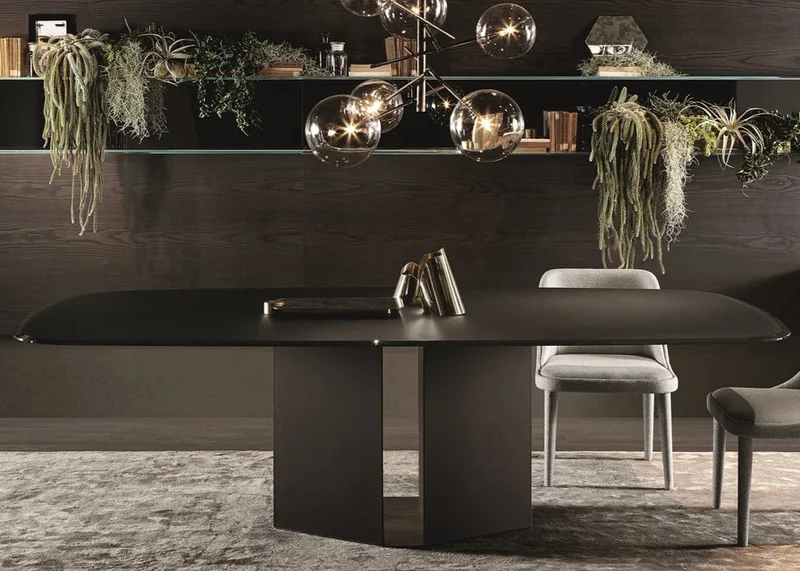Table - Verre & métal - Eyl