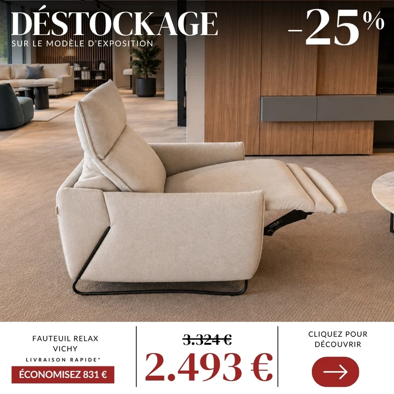 Fauteuil relax - rom 1961 - Vichy